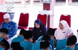 SMP Sains Tahfizh Islamic Center Gelar Yasinan dan Doa Bersama